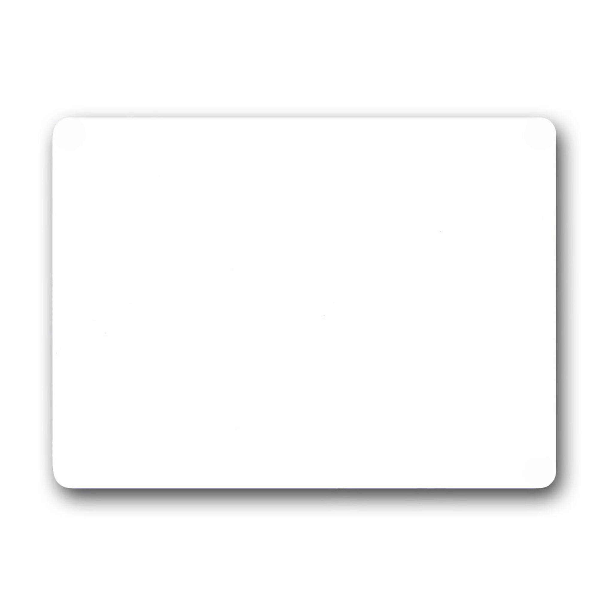 4 Packs: 12 ct. (48 total) Flipside White Two-Sided Dry Erase Board, 5" x 7"